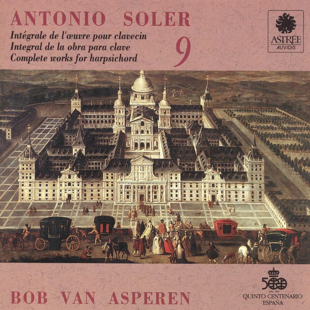 Picture of Soler: L'œuvre pour clavecin, Vol. 9 (Clavecin Michael Johnson, Fontmell Magna, 1979, d'après Pascal Taskin, Paris 1764)