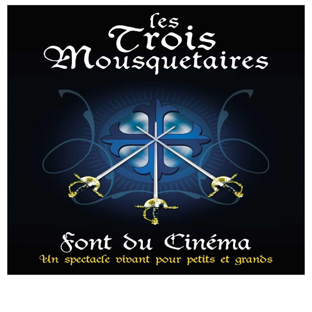 Album cover of Les trois mousquetaires font du cinéma