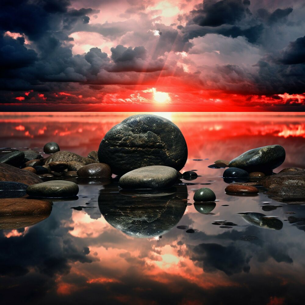 Picture of Relaxing Raindrops Rain: Yoga Music Harmony
