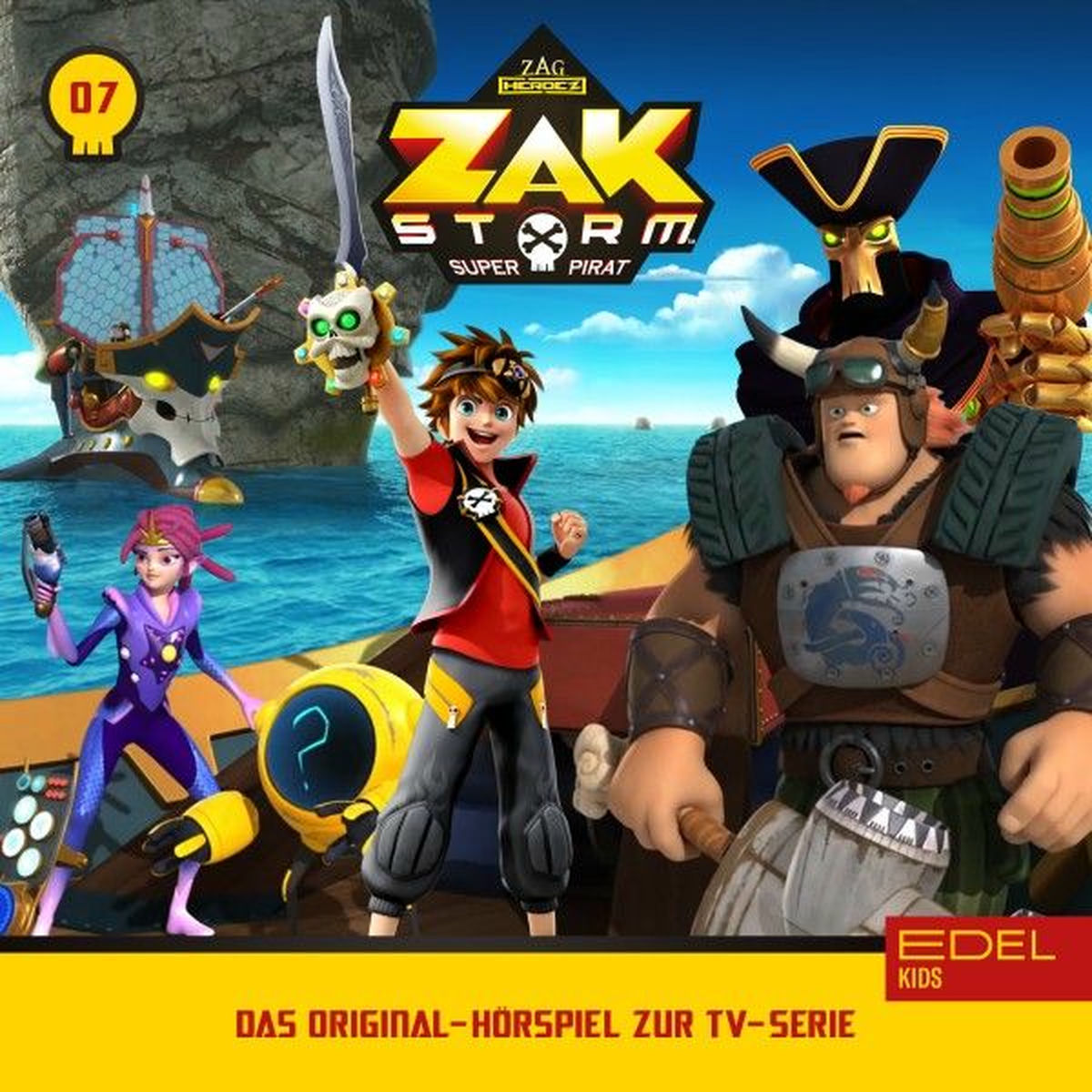 Album cover of Folge 7: Die legendäre Riesenqualle / Mein Schiff, dein Schiff (Das Original-Hörspiel zur TV-Serie)