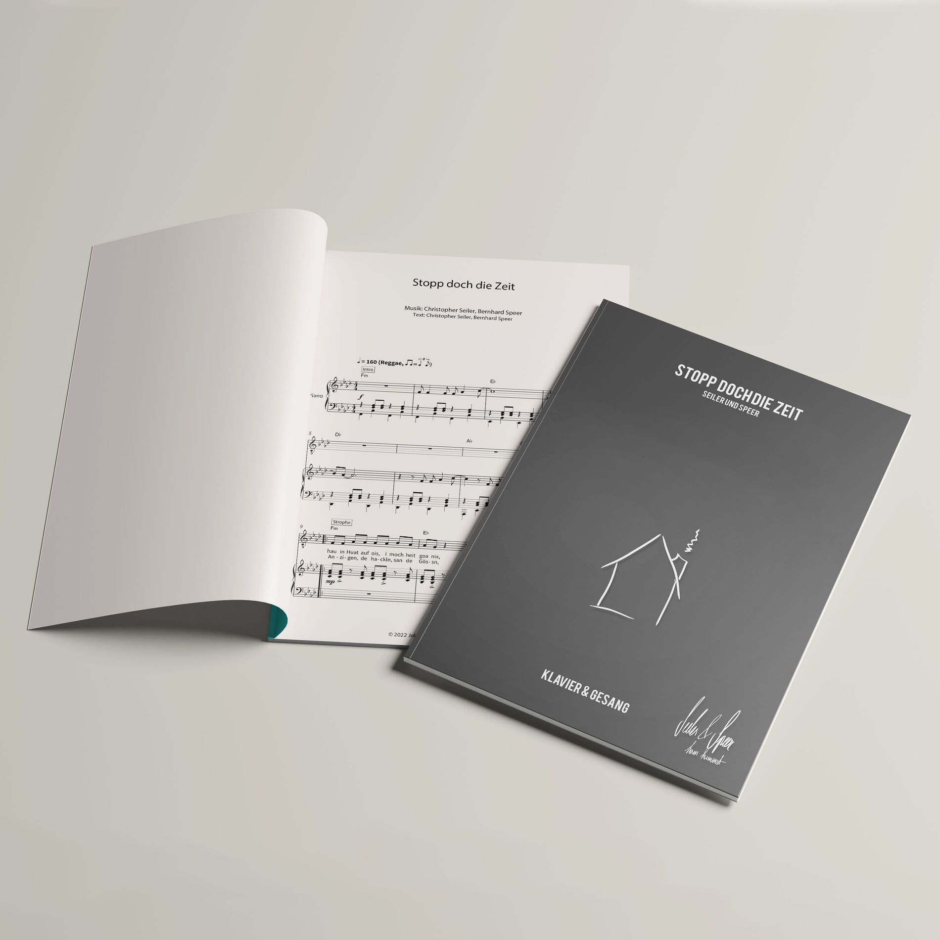 Album cover of Stopp doch die Zeit (Notenausgabe für Gesang & Klavier)