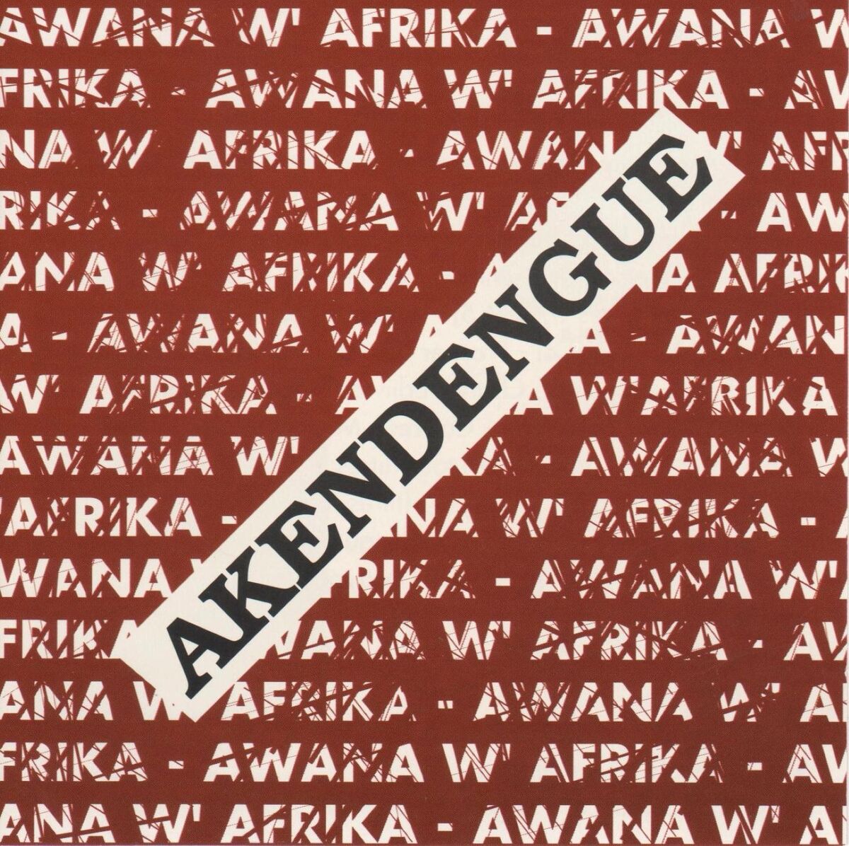 Album cover of Awana W'Africa