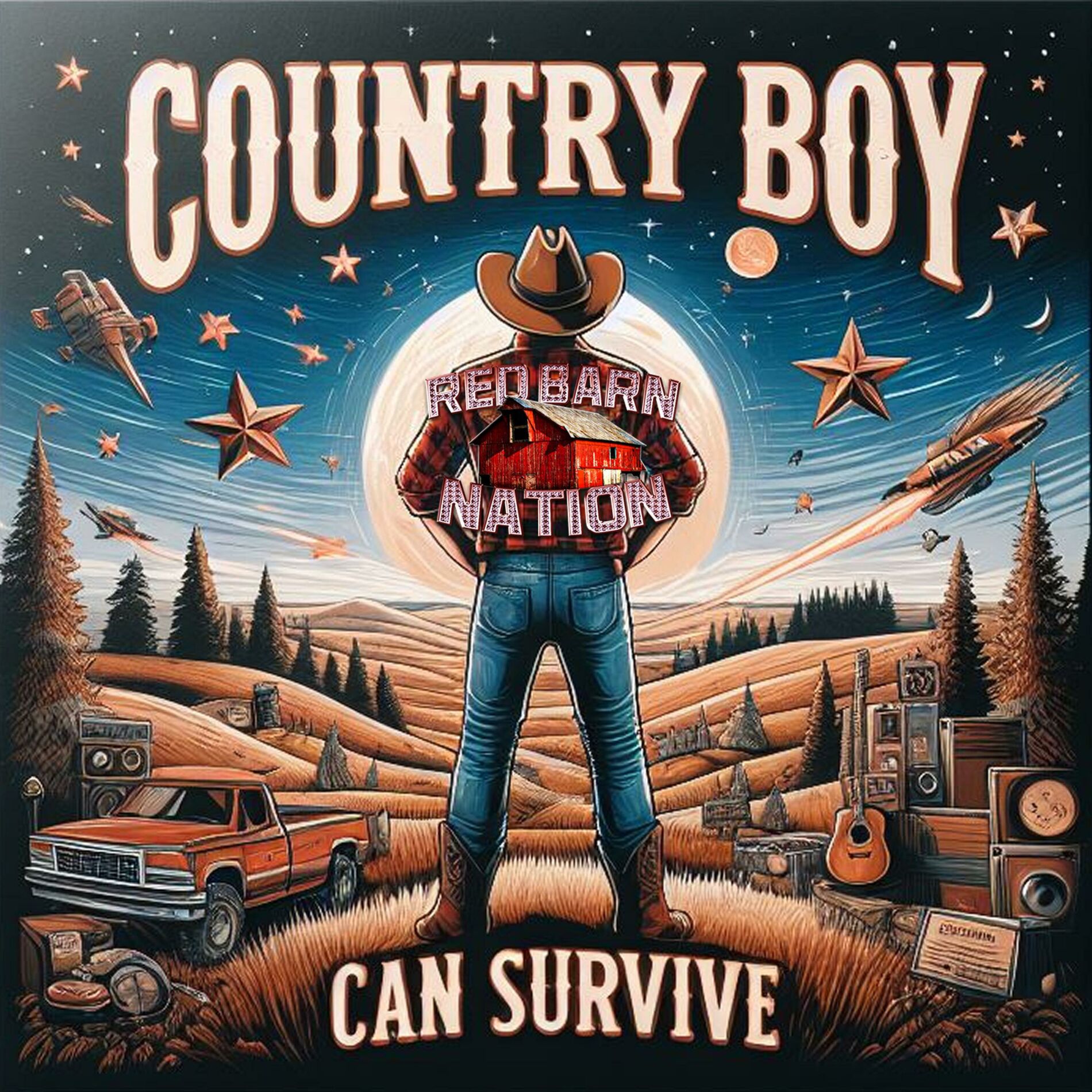 Album cover of Country Boy Can Survive (feat. Jack Gaspard, Big Mendo, YuccieBanks, Dirty Roots & Moccasin Creek)