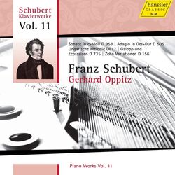 Cover of Schubert: Piano Works, Vol. 11