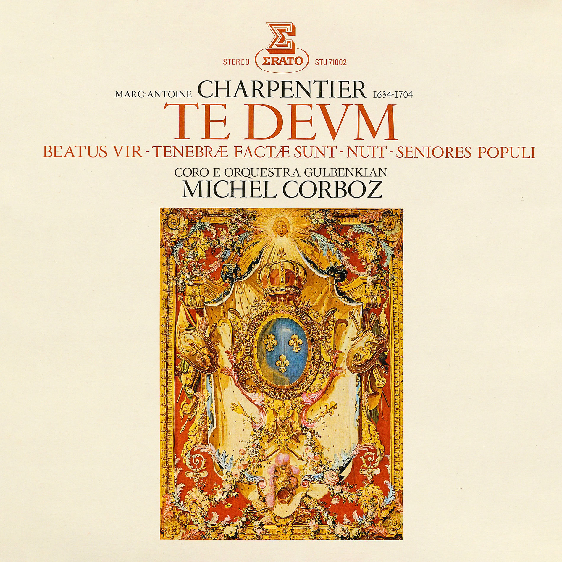 Album cover of Charpentier: Te Deum, Beatus vir, Tenebrae factae sunt & Seniores populi