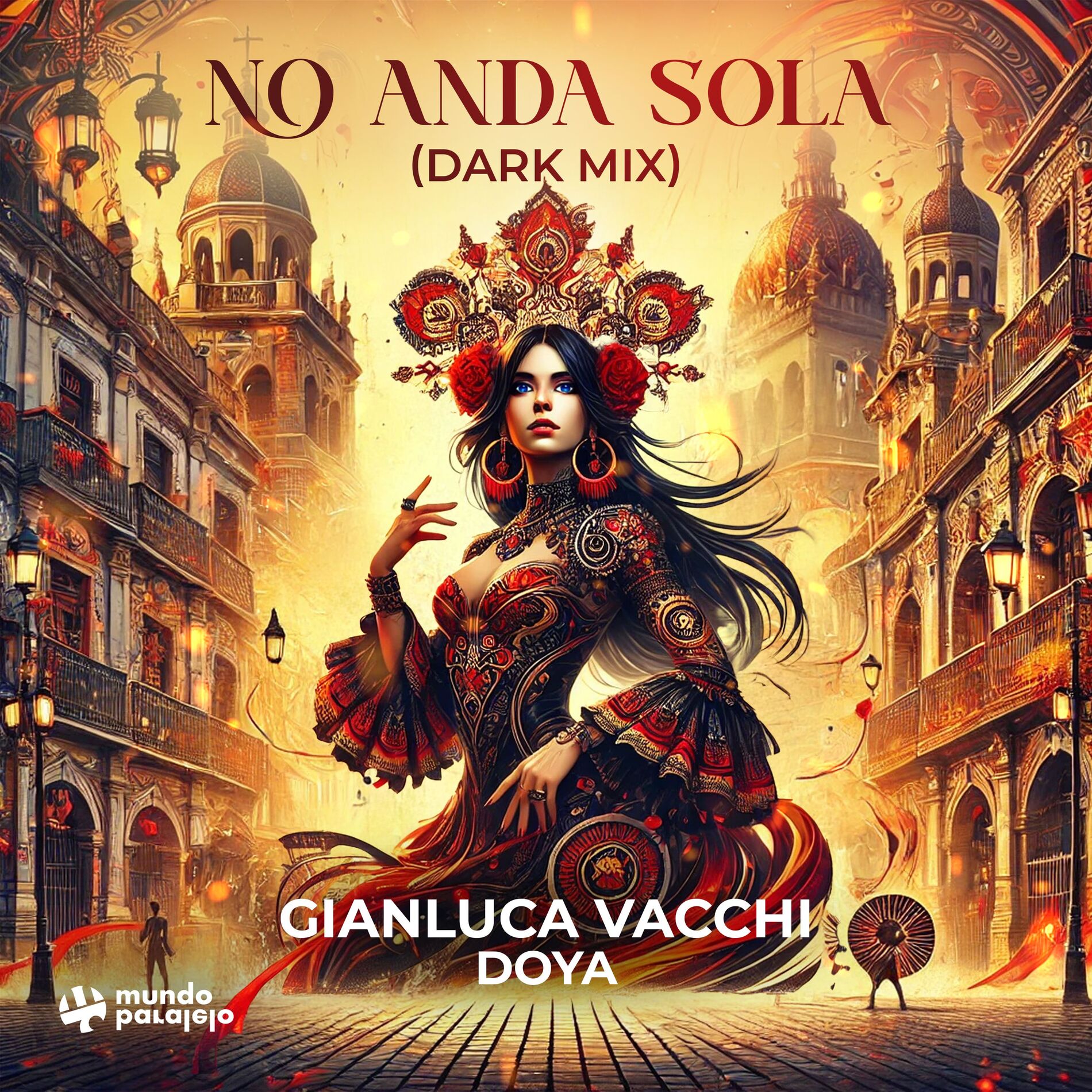 Album cover of No Anda Sola (Dark Mix)
