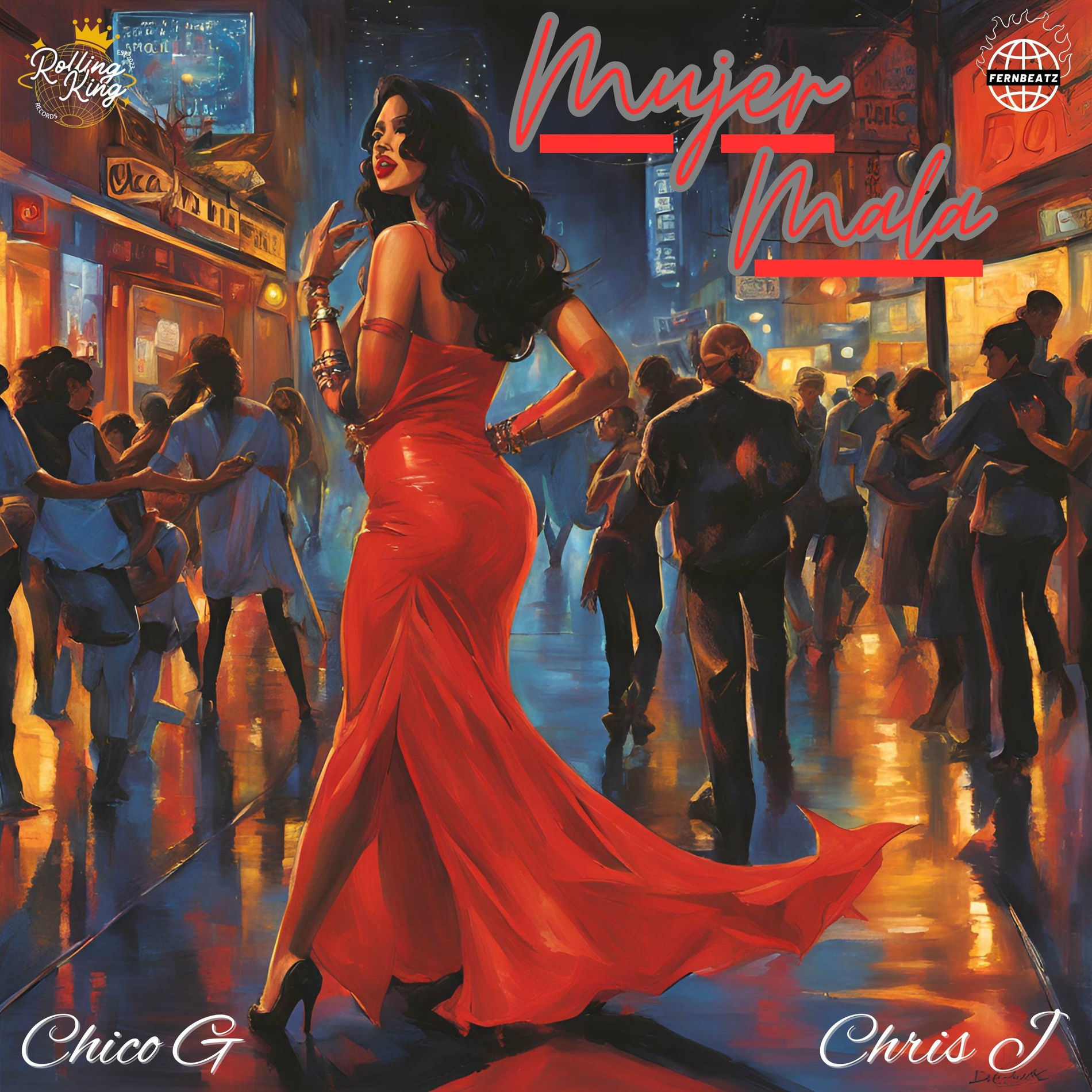 Album cover of MUJER MALA (feat. Chris J)
