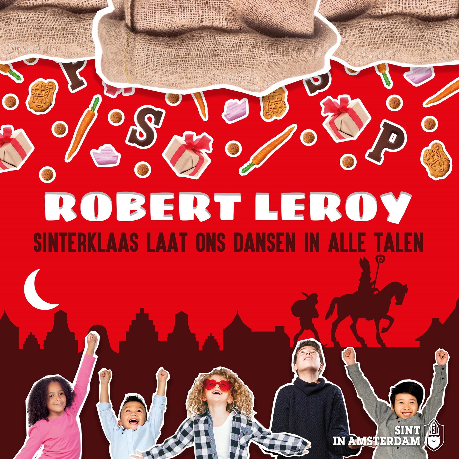 Album cover of Sinterklaas laat ons dansen in alle talen