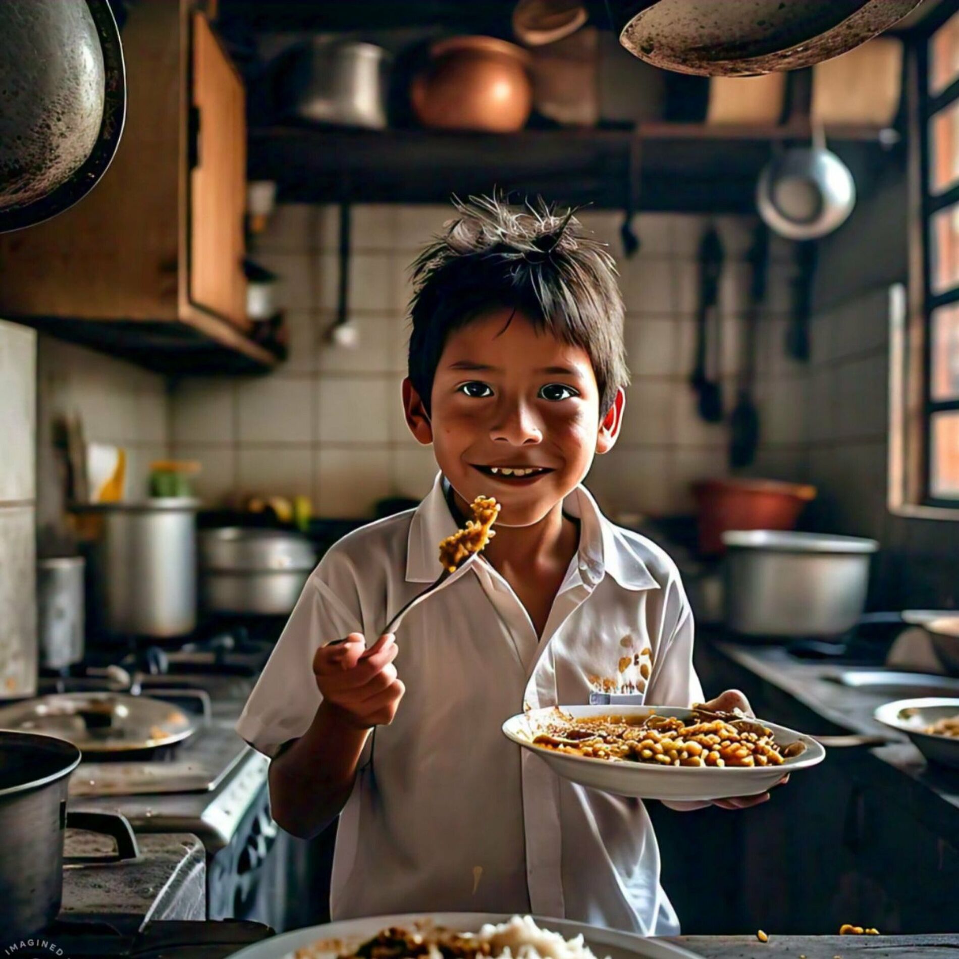 Album cover of Tu comias parado en el meson de la cocina