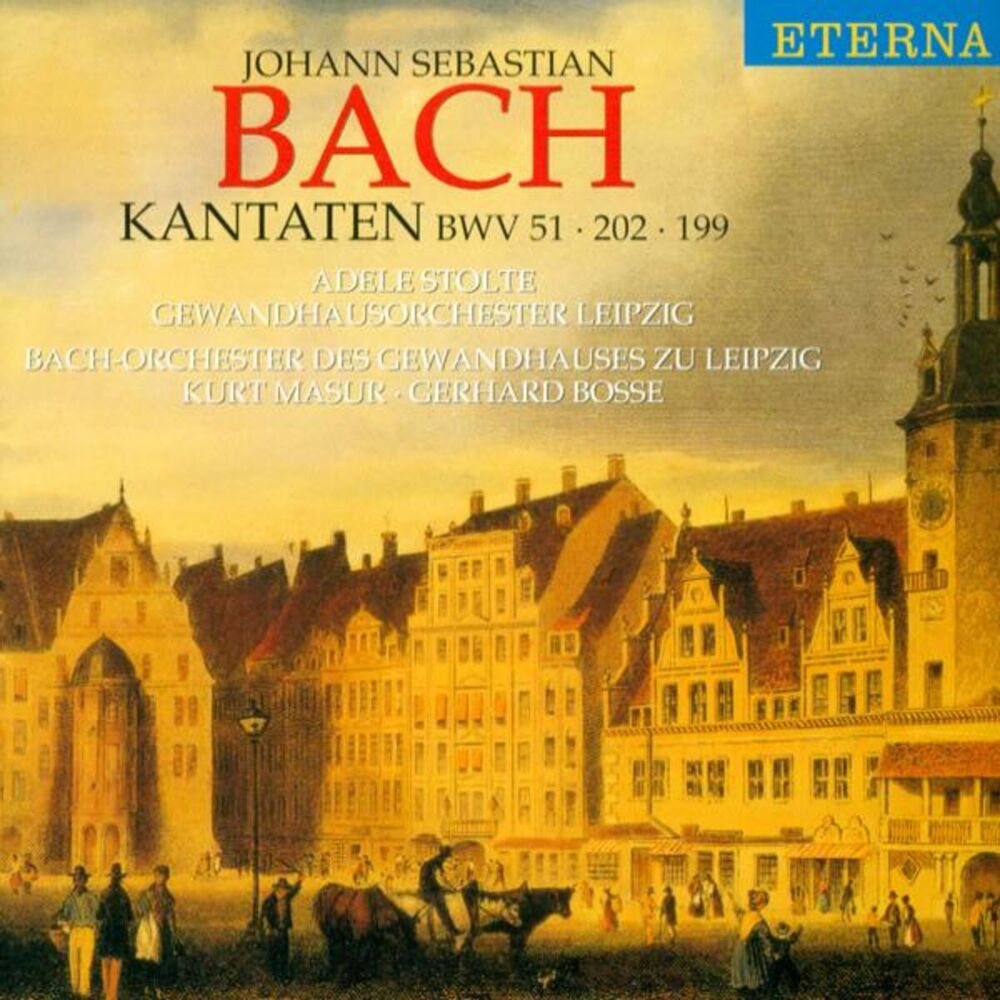 Picture of Bach: Cantatas - BWV 51, 199, 202