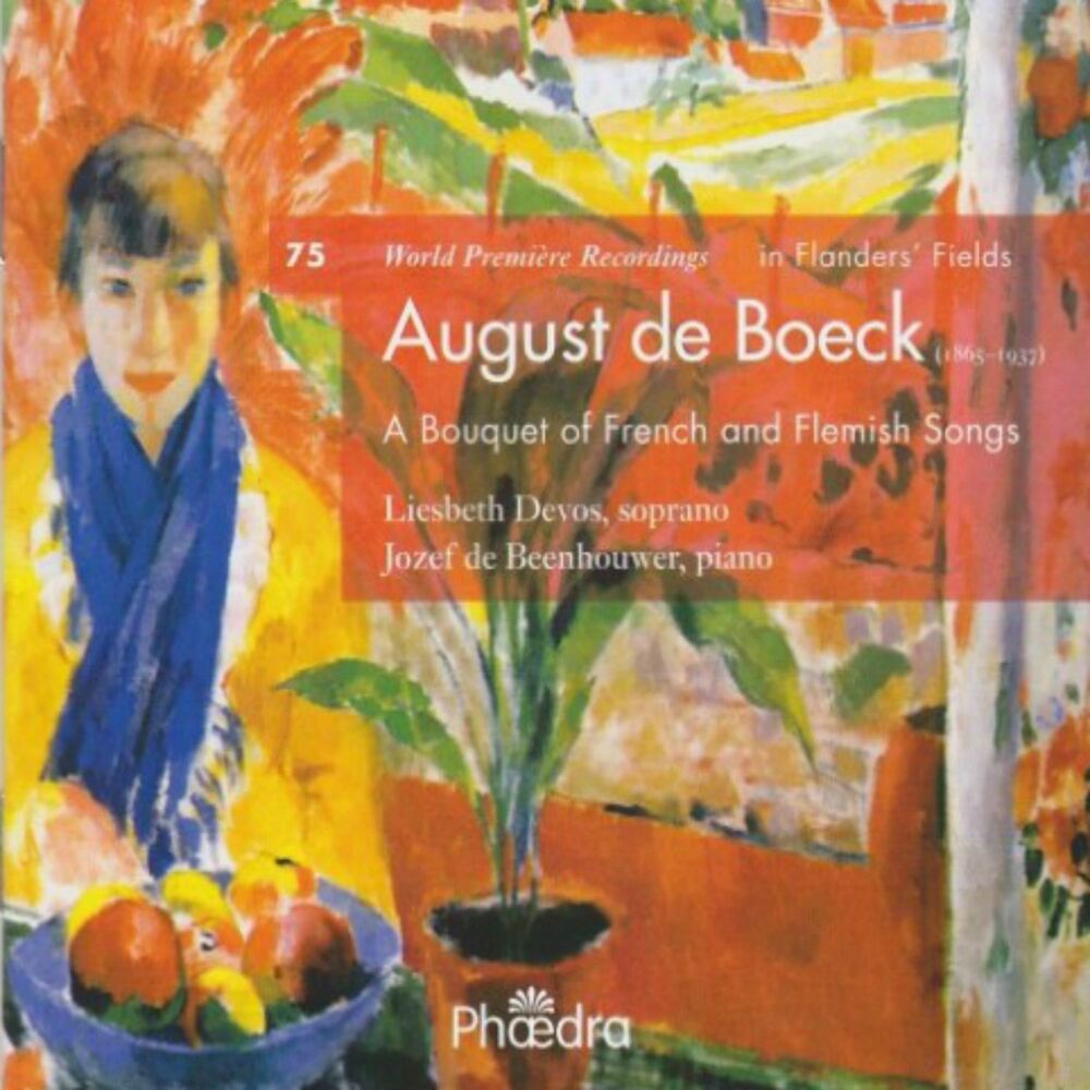 Picture of In Flanders' Fields, Vol. 75: August De Boeck "A Bouquet of French and Flemish Songs"