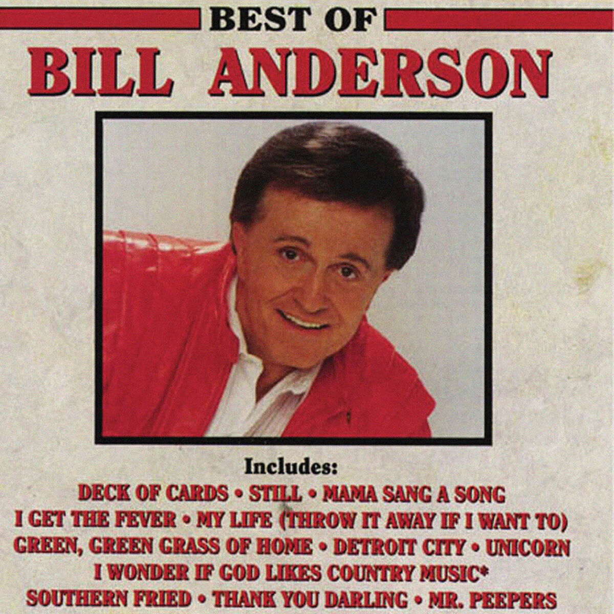 Album cover of Best Of Bill Anderson