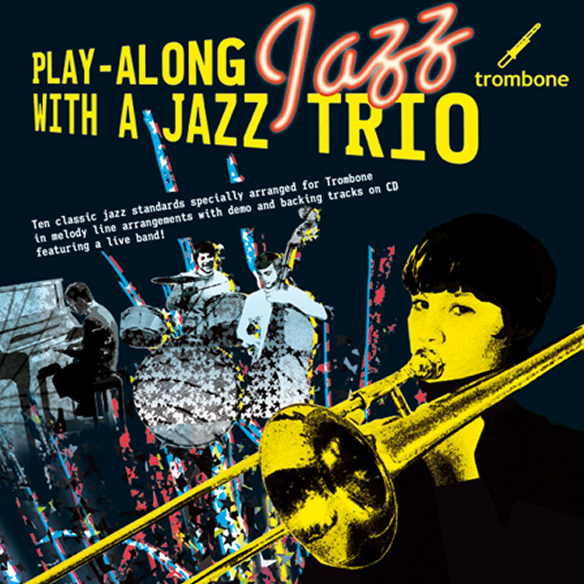 Album cover of Play-Along with a Jazz Trio: Trombone