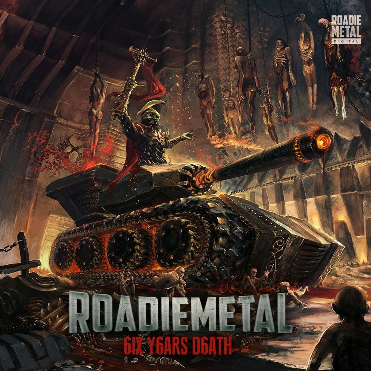 Album cover of Roadie Metal, 6ix Y6ars D6ath
