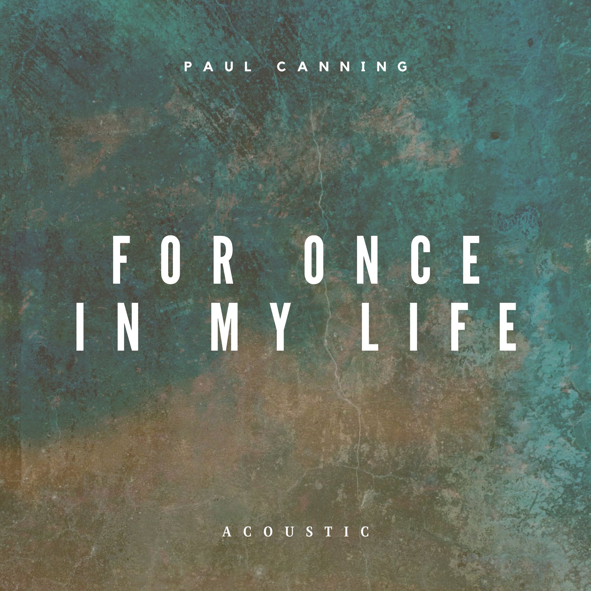 Album cover of For Once in My Life (Acoustic)