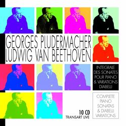 Cover of Beethoven : Intégrale des sonates pour piano & variations Diabelli - Complete piano sonatas & Diabelli variations