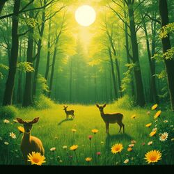 Cover of Happy Song of Forest and Meadow