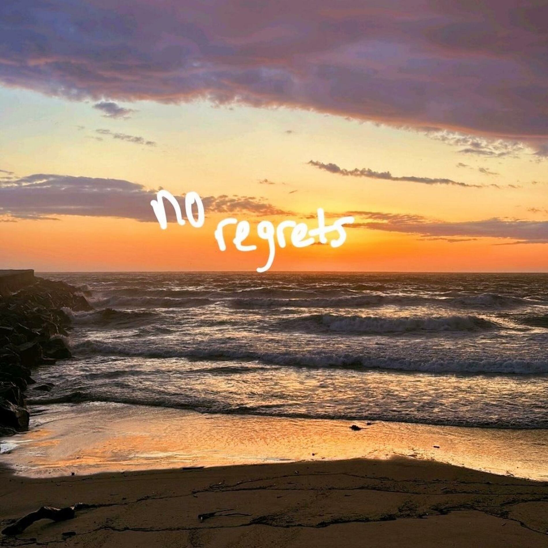 Album cover of no regrets