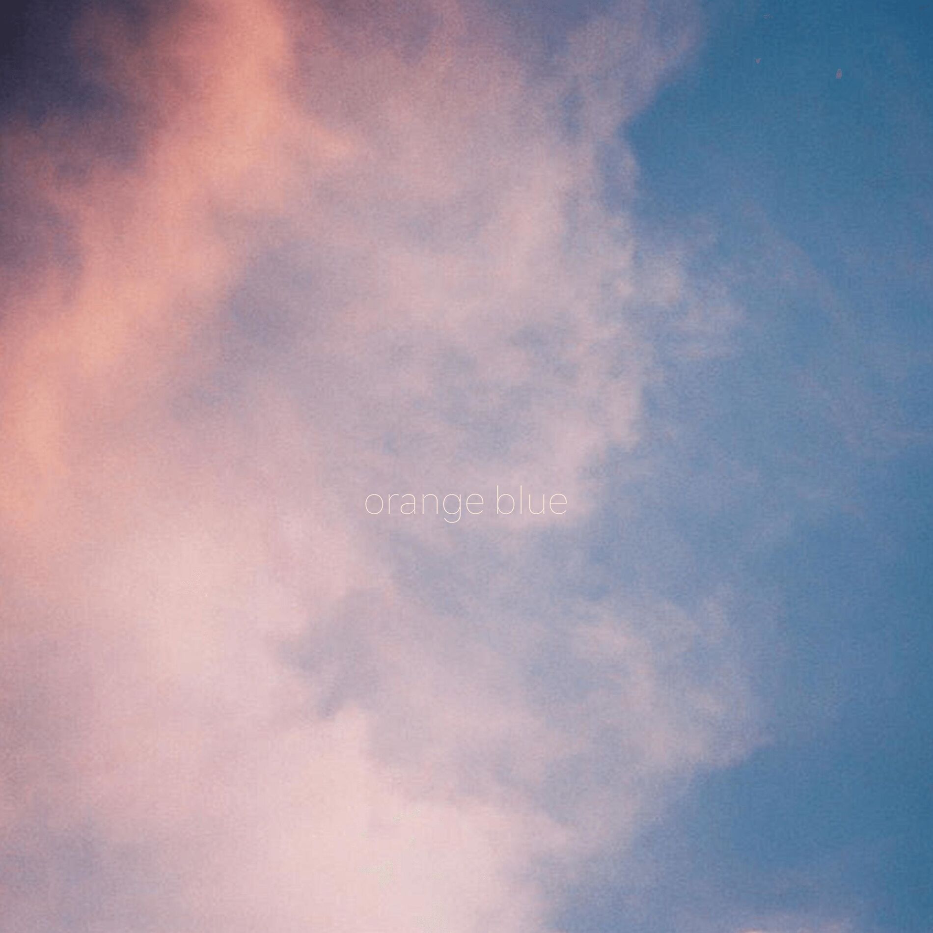 Album cover of orange blue