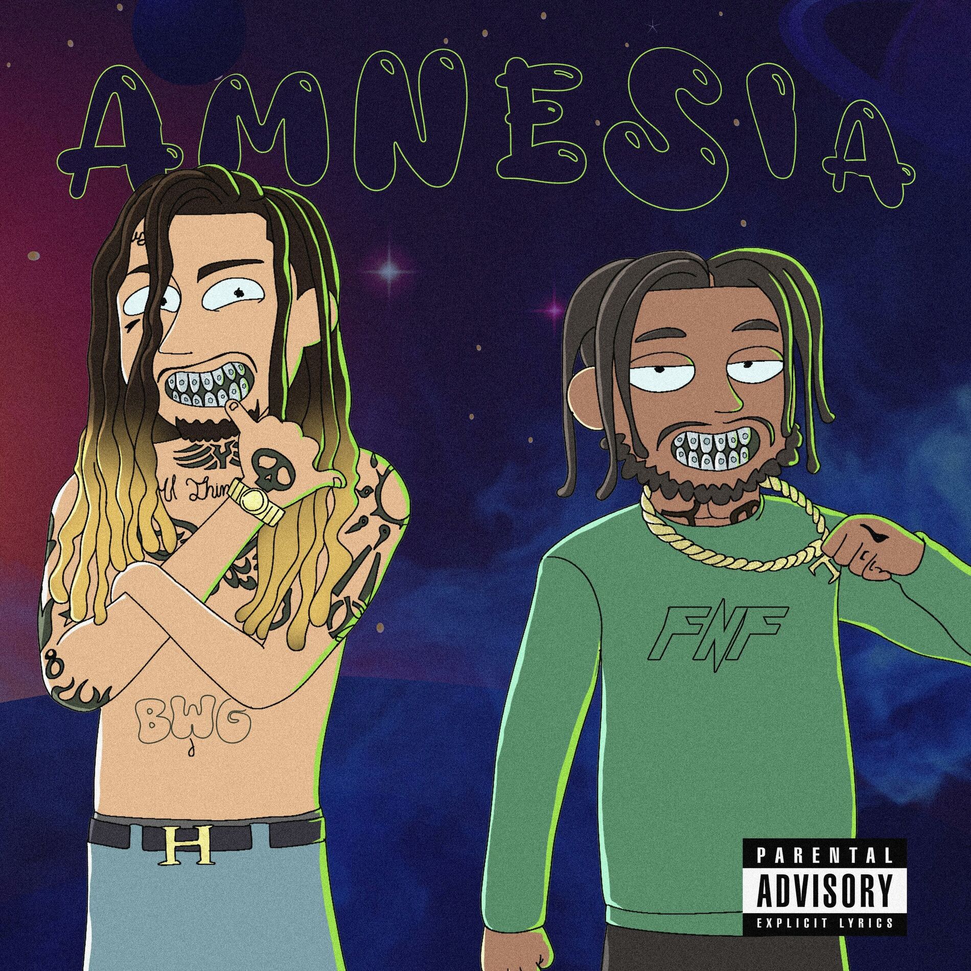 Album cover of Amnesia (feat. FNF Chop)