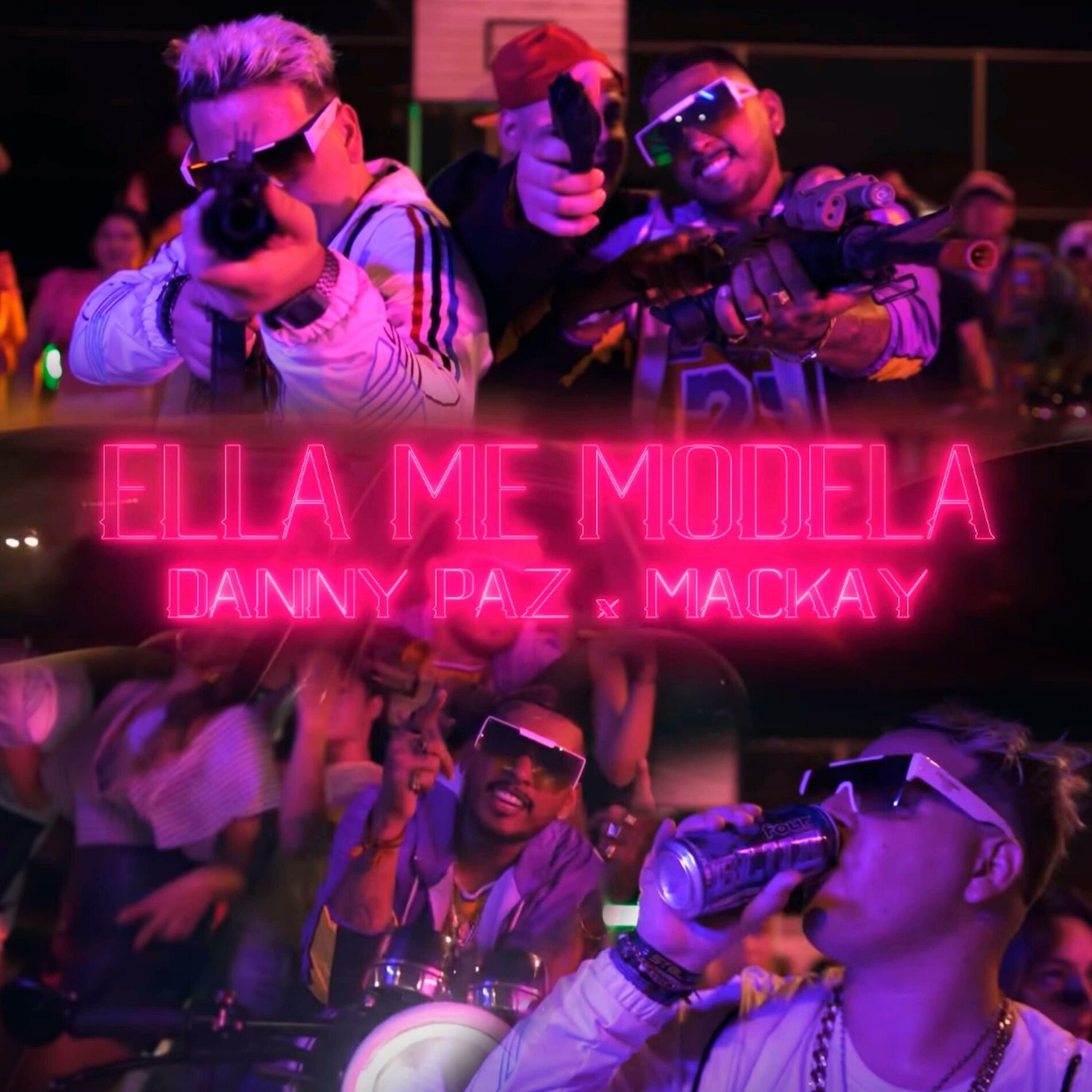 Album cover of Ella me modela (feat. Danny Paz)