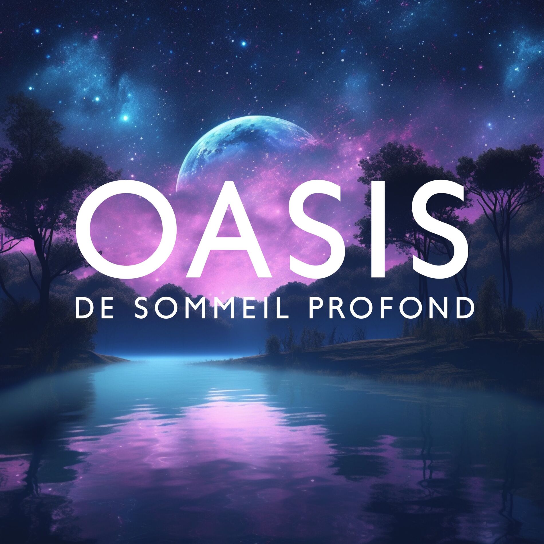 Album cover of Oasis de sommeil profond: Musique d'ambiance pour relaxation mentale et sophrologie de la nuit calme