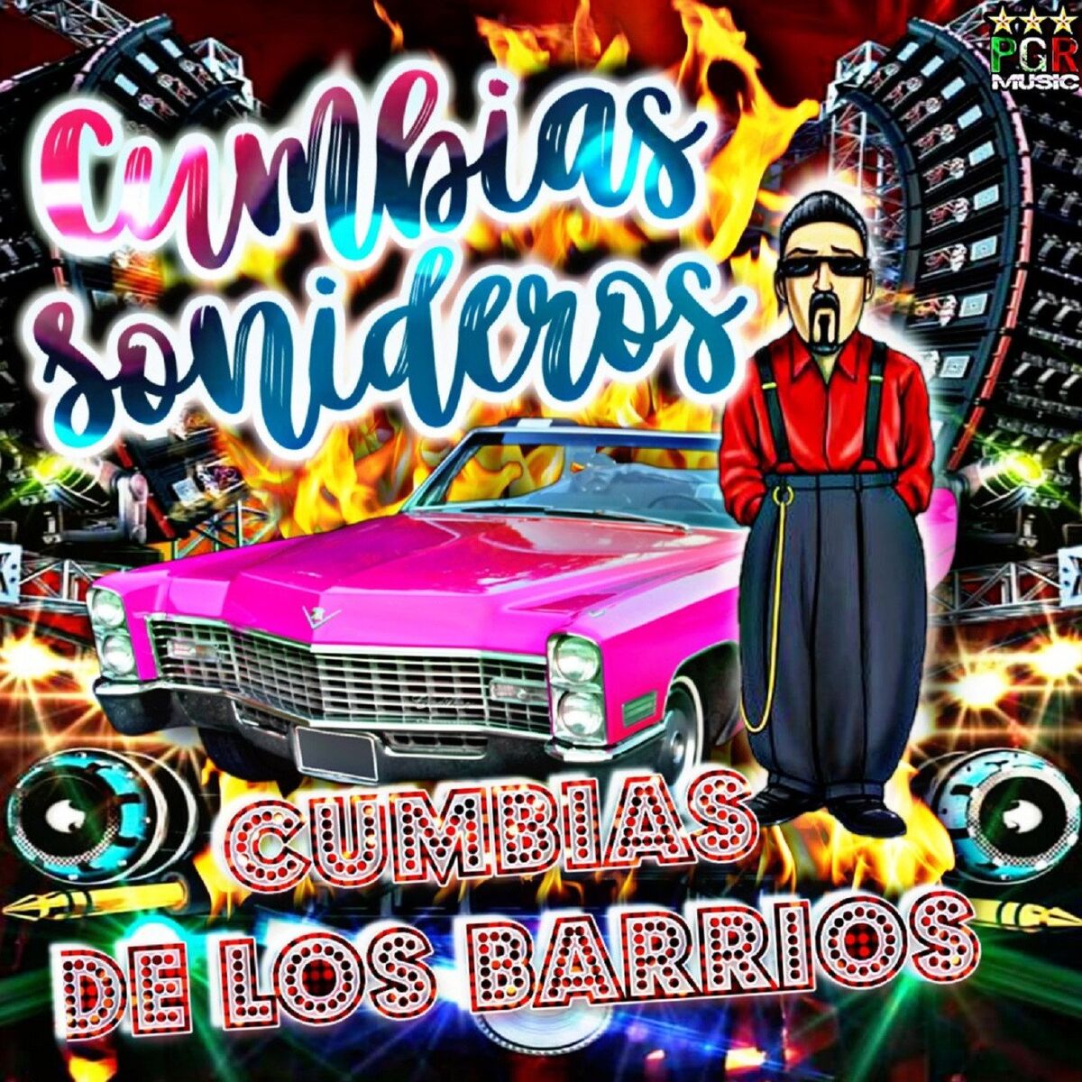 Album cover of Cumbias De Los Barrios