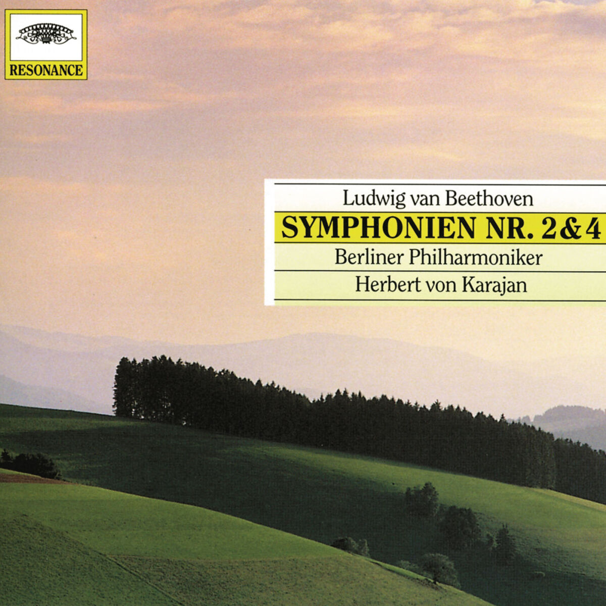 Album cover of Beethoven: Symphonies Nos.2 & 4