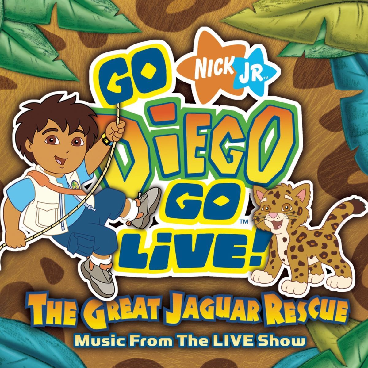 Album cover of Go Diego Go Live! The Great Jaguar Rescue