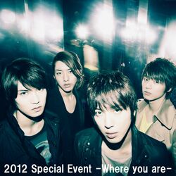 Cover of Live-2012 Special Event -Where you are-