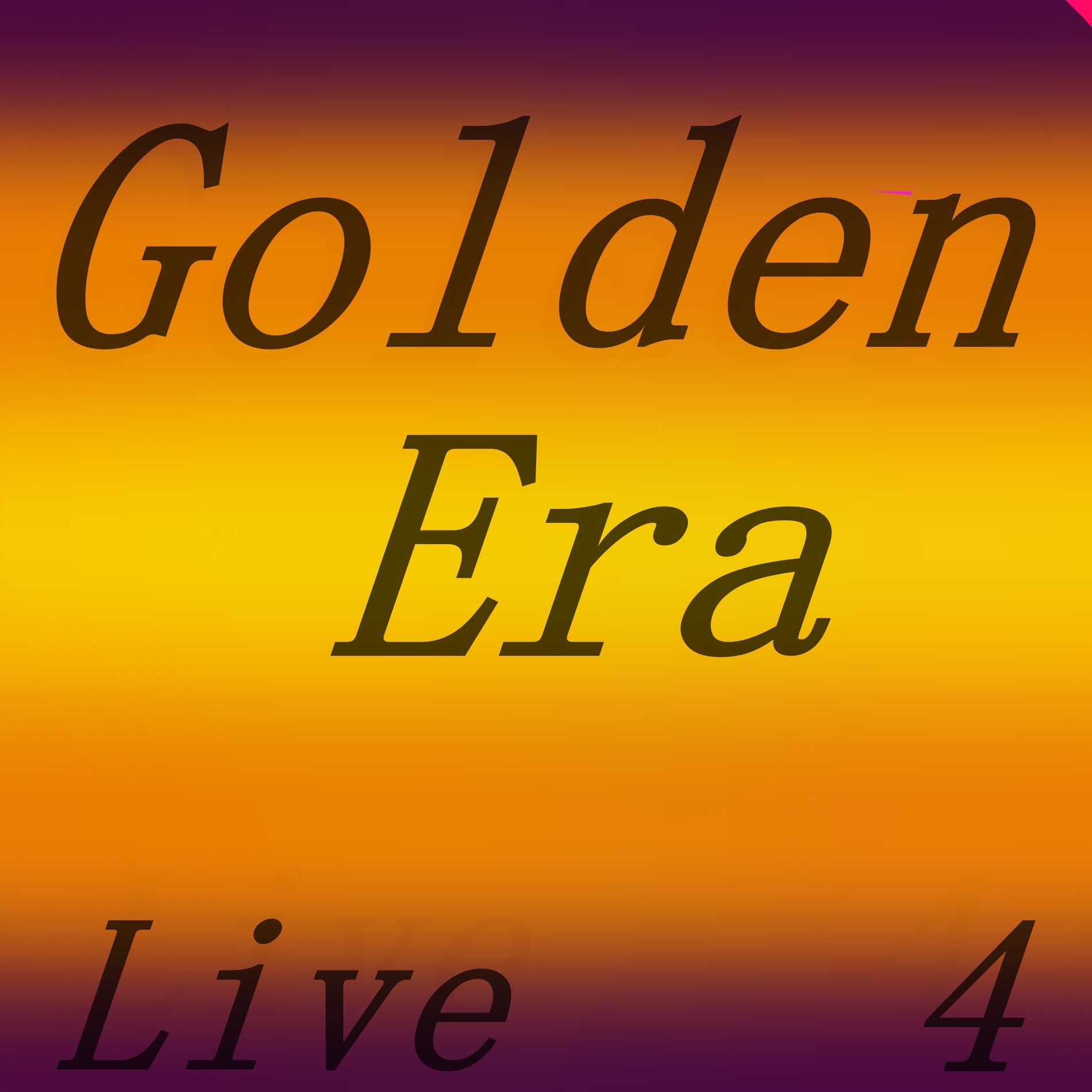Album cover of Golden Era, Vol. 4 (Live)