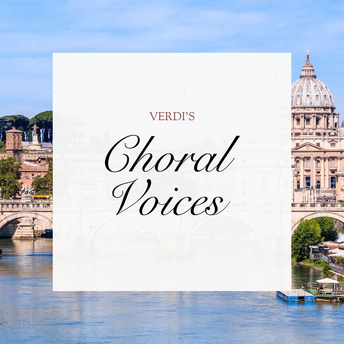 Album cover of Verdi's Choral Voices