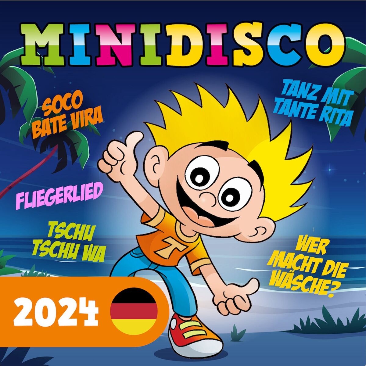 Album cover of Minidisco 2024 - Deutsche Kinderlieder