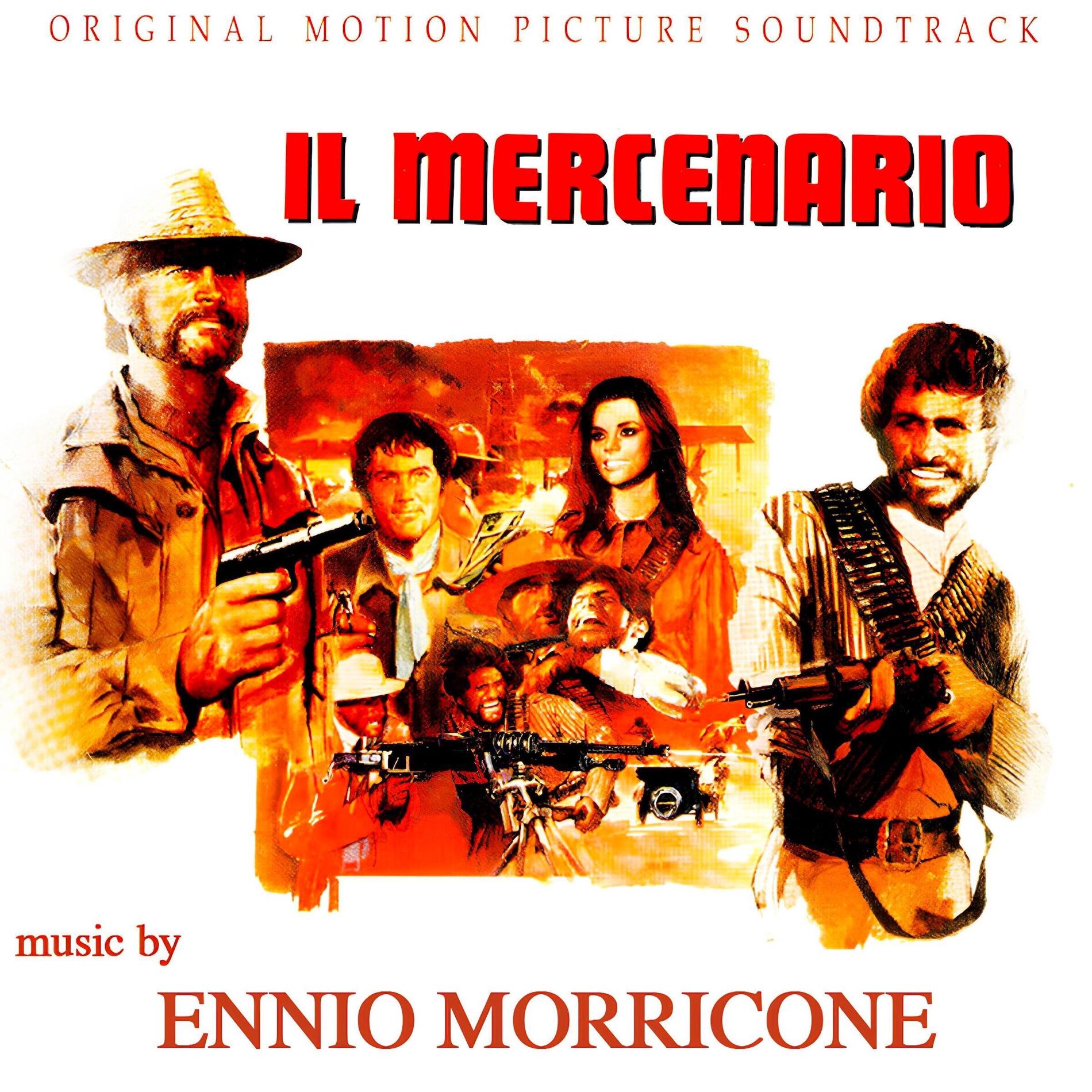 Album cover of Il Mercenario - The Mercenary - A Professional Gun (Original Motion Picture Soundtrack)
