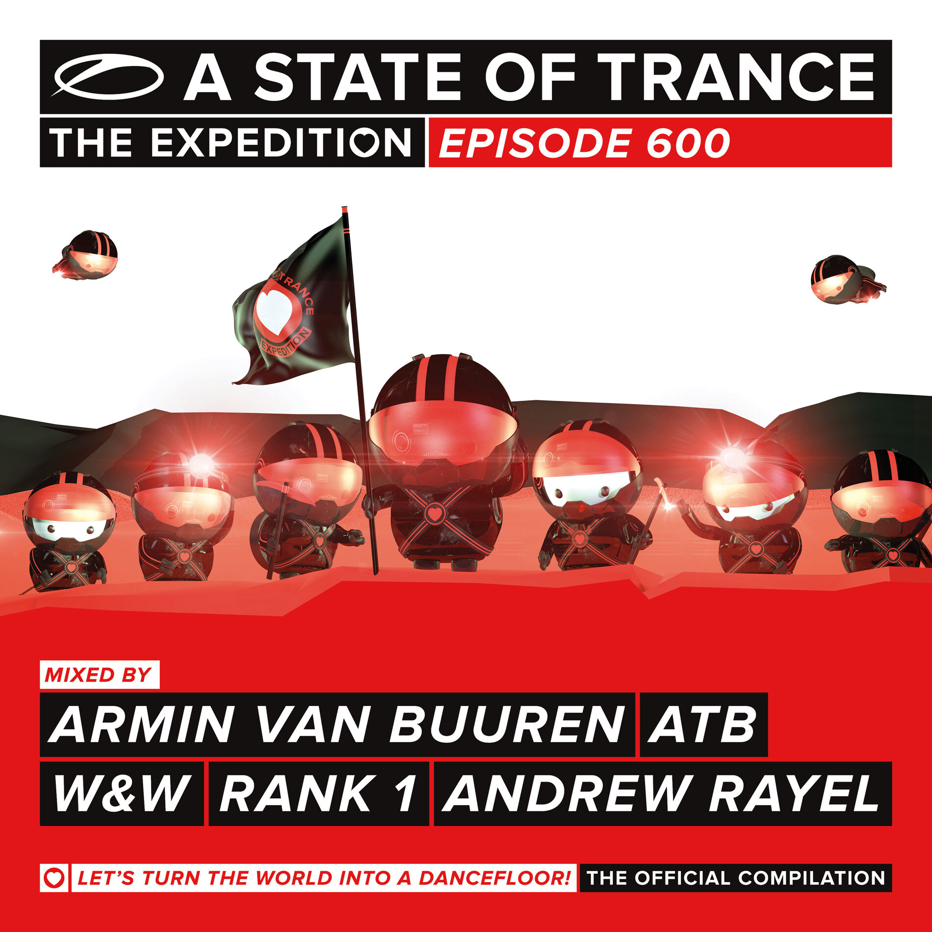Album cover of A State Of Trance 600 (Selected by Armin van Buuren, ATB, W&W, Rank 1 & Andrew Rayel)