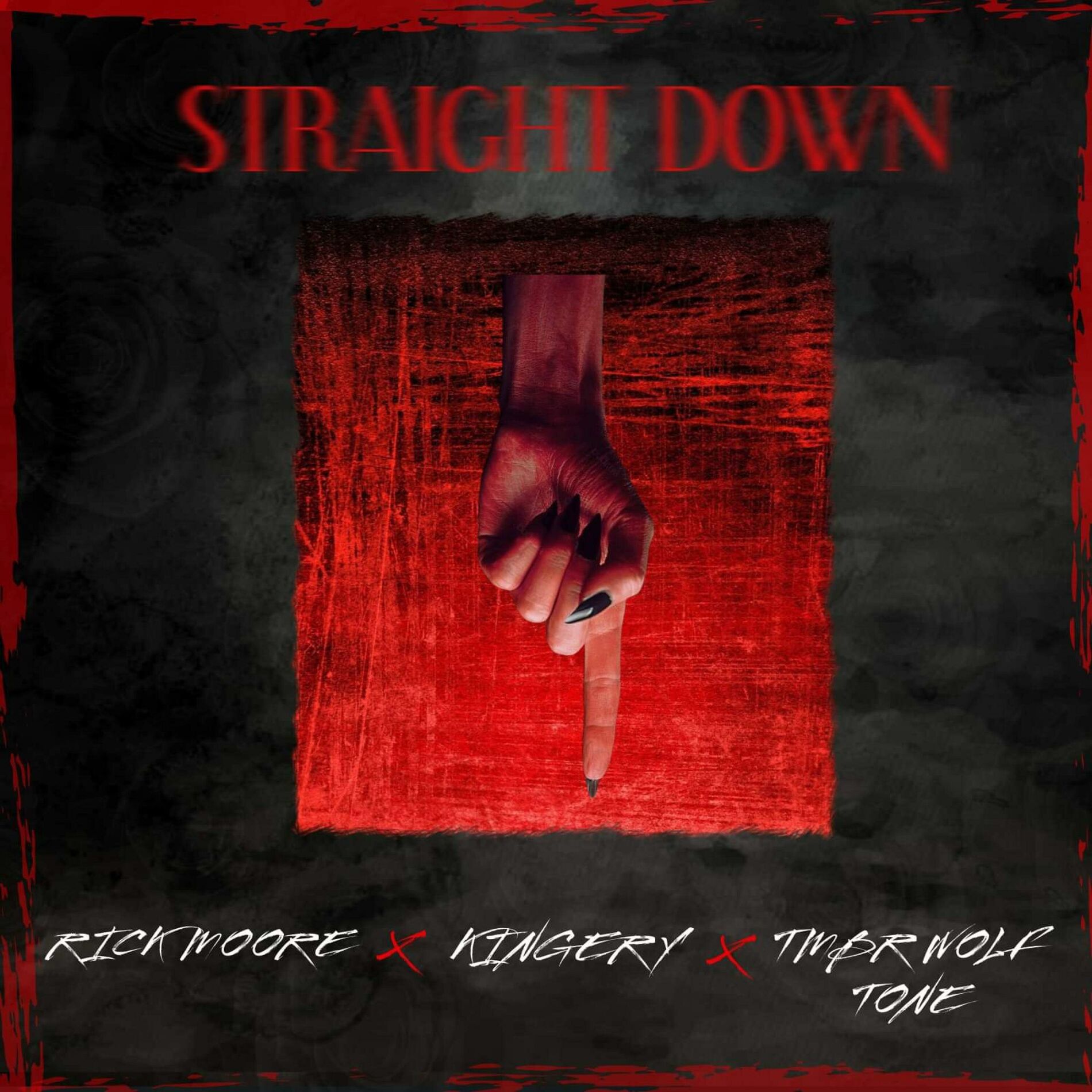 Album cover of Straight Down (feat. Kingery & TMBRWOLF TONE)