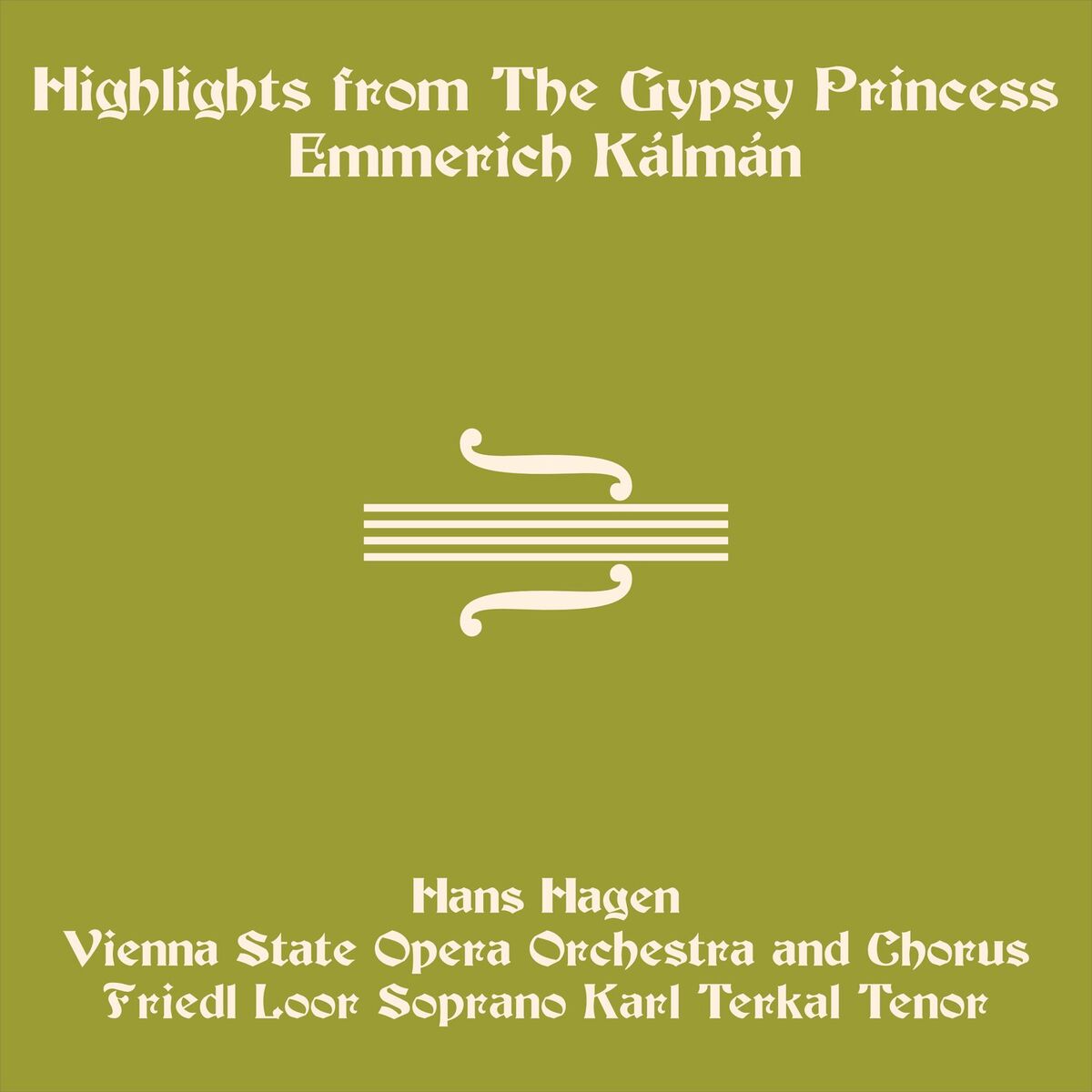 Album cover of Kálmán: The Gypsy Princess (Highlights)
