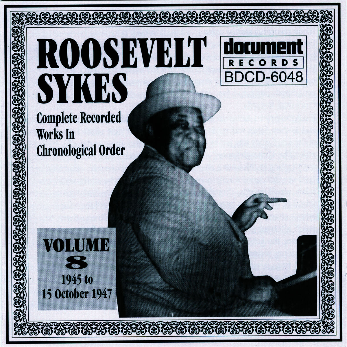Album cover of Roosevelt Sykes Vol. 8 (1945-1947)