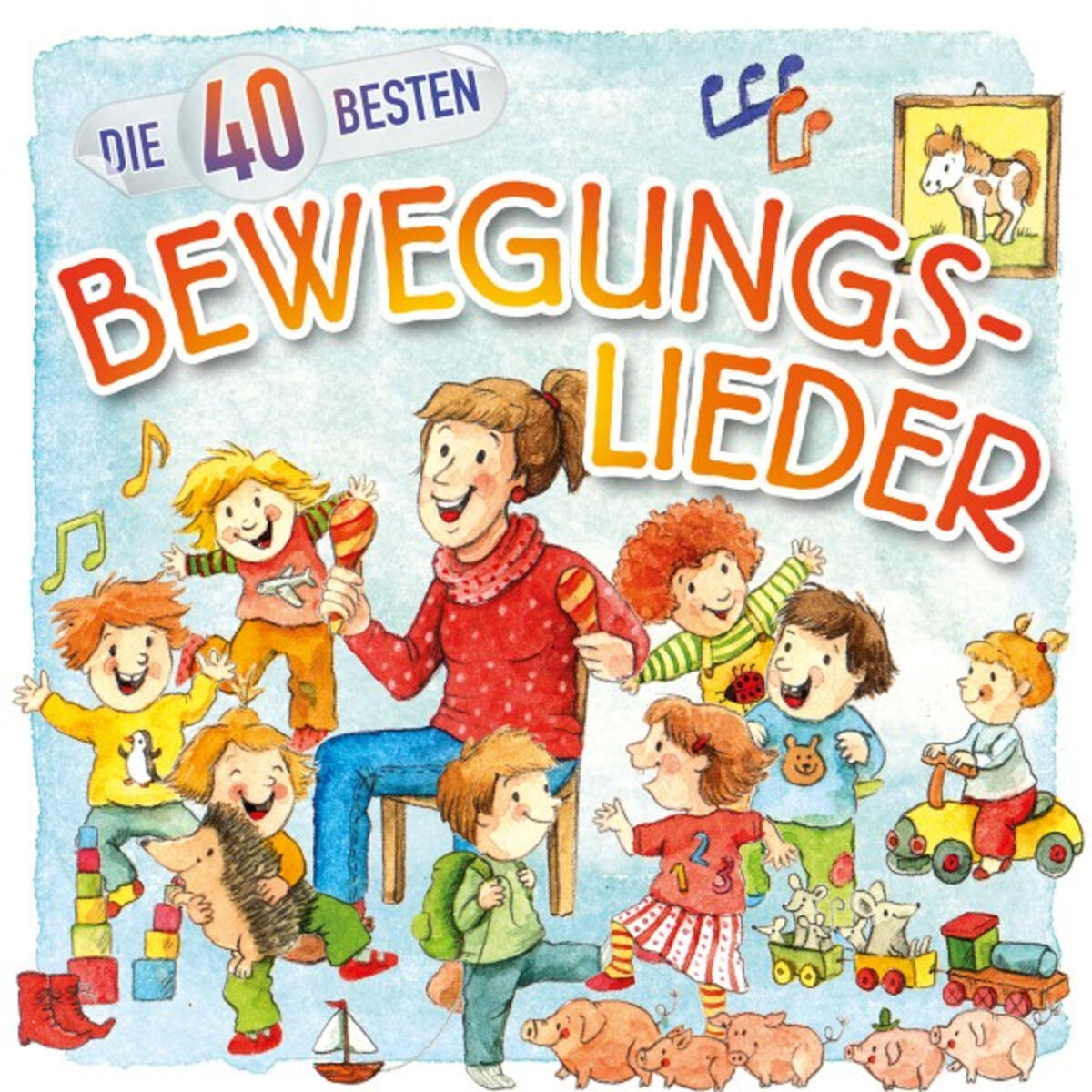 Album cover of Die 40 besten Bewegungslieder