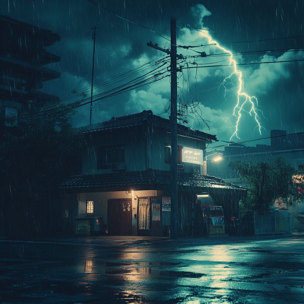 Picture of Thunder and Lo-Fi - Lo-Fi For Stormy Days