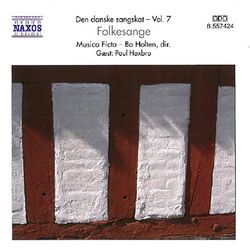 Cover of Den danske sangskat, Vol. 7 - Folkesange