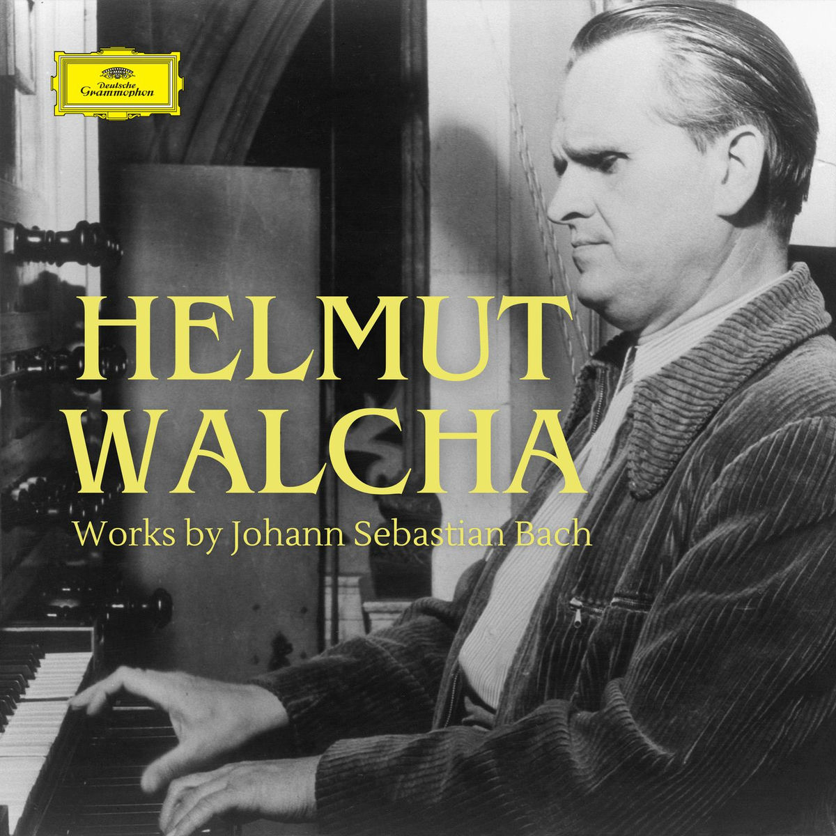 Album cover of Helmut Walcha - Works by J.S. Bach