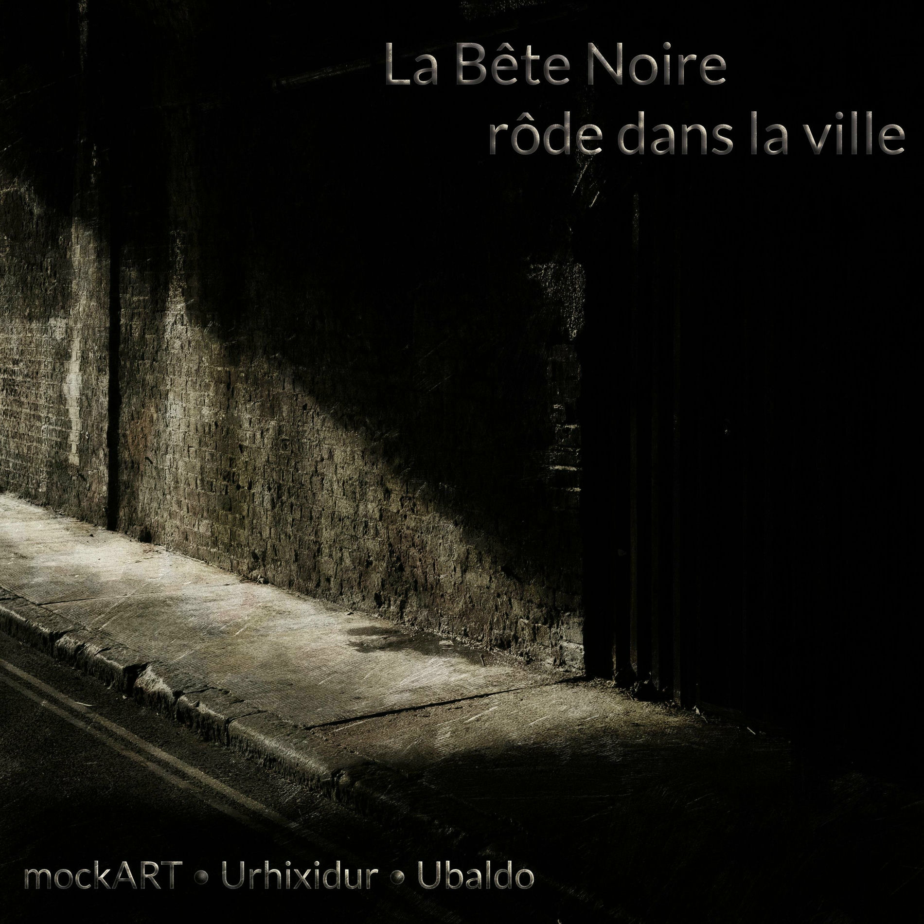Album cover of La Bête Noire rôde dans la ville