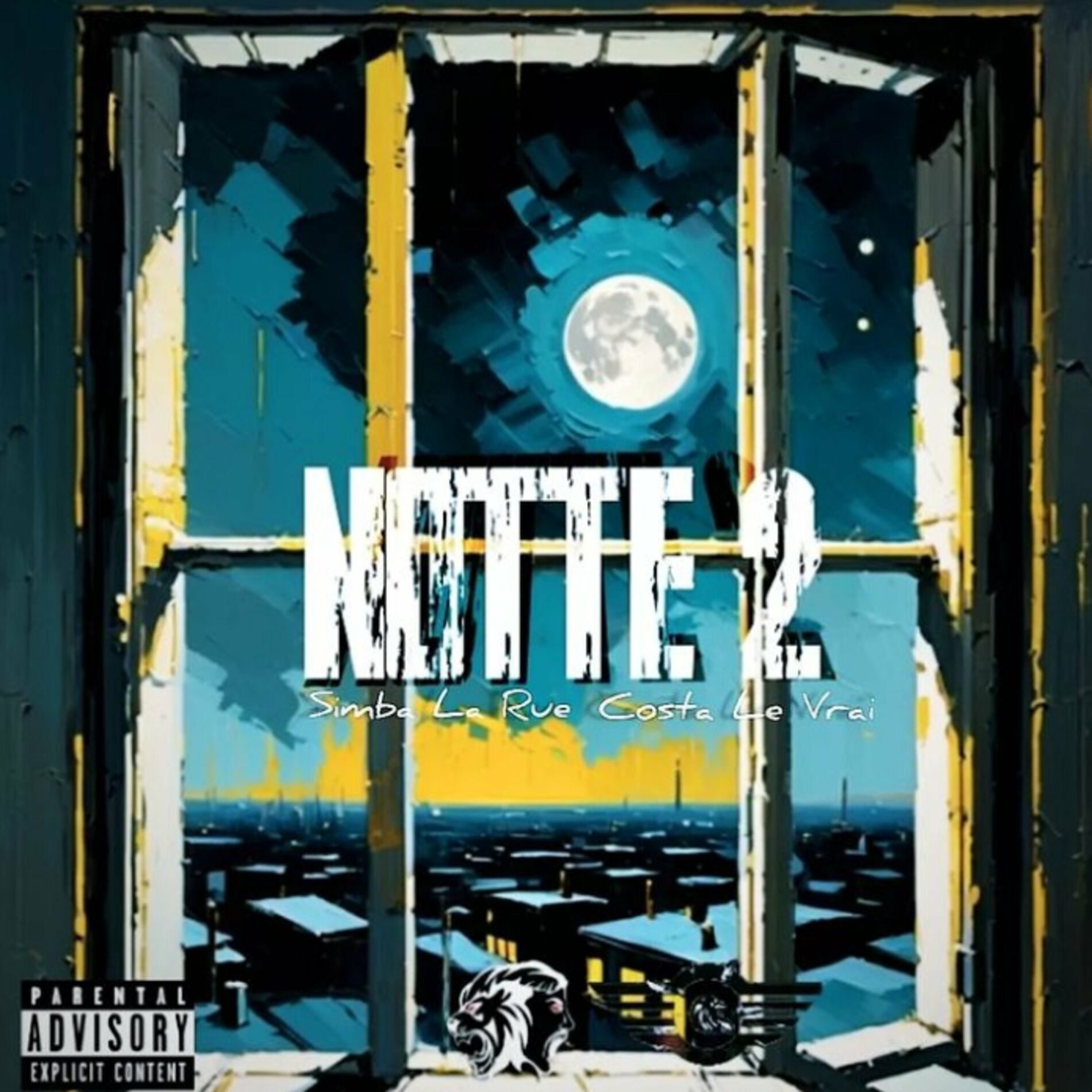 Album cover of Simba la rue, costa le vrai: NOTTE 2 (2023 Remastered Version)