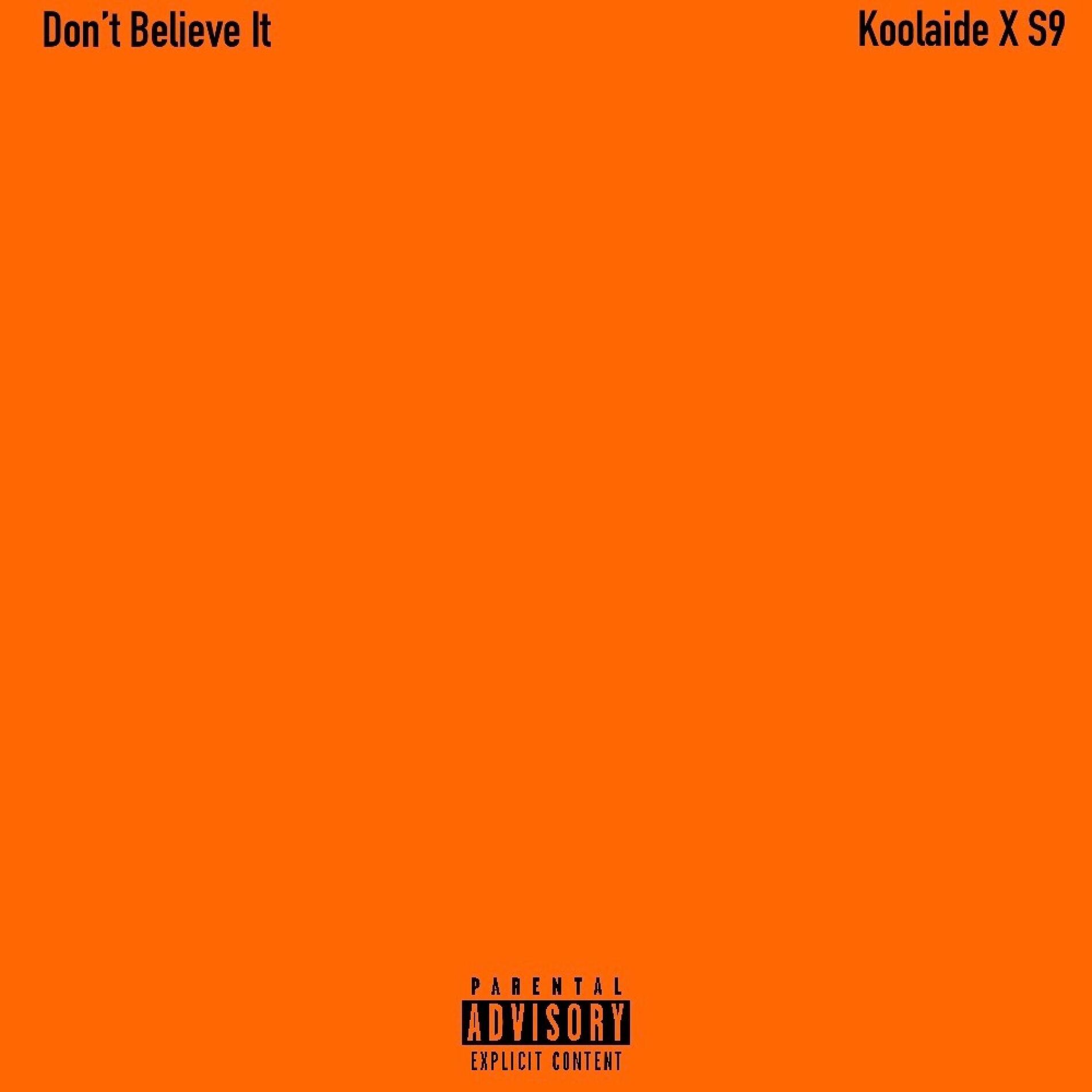 Album cover of Dont Belive It (feat. S9)