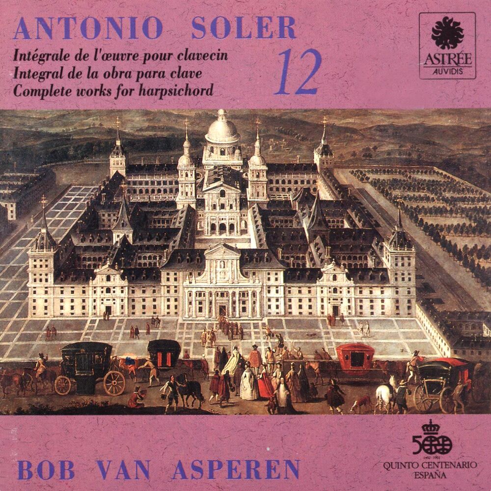 Picture of Soler: L'œuvre pour clavecin, Vol. 12 (Clavecin Michael Johnson, Fontmell Magna, 1979, d'après Pascal Taskin, Paris 1764)
