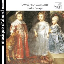 Cover of Lawes: Fantasia-Suites for Two Violins, Bass Viol & Organ