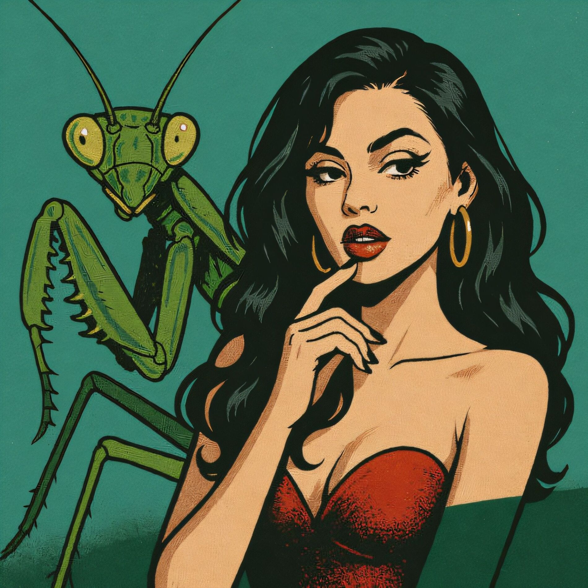 Album cover of Mante Religieuse
