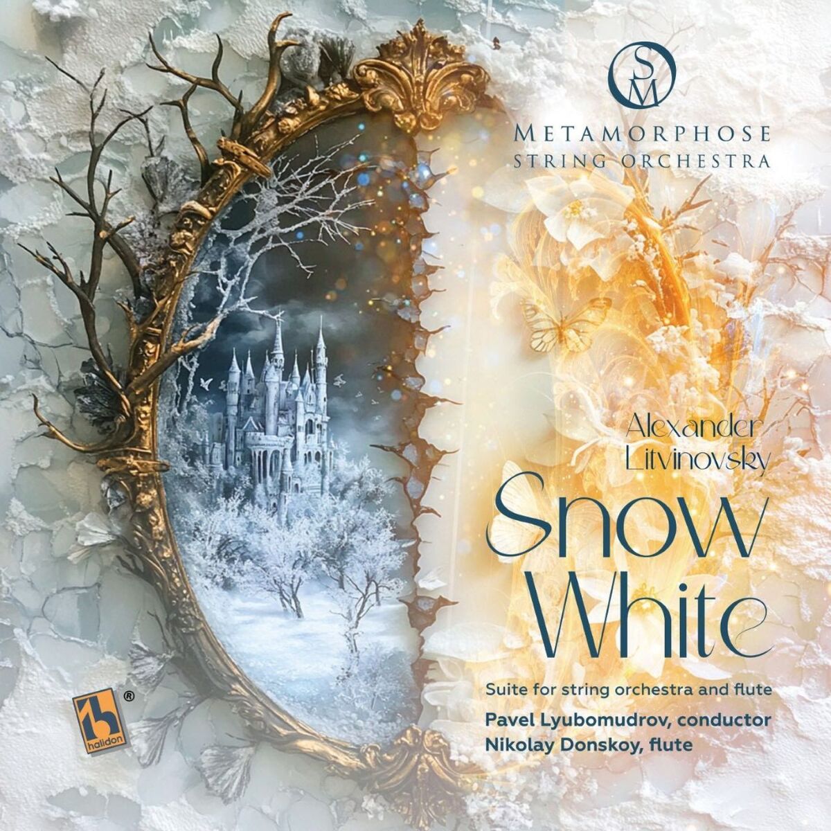 Album cover of Litvinovsky: Snow White (Suite for String Orchestra and Flute)