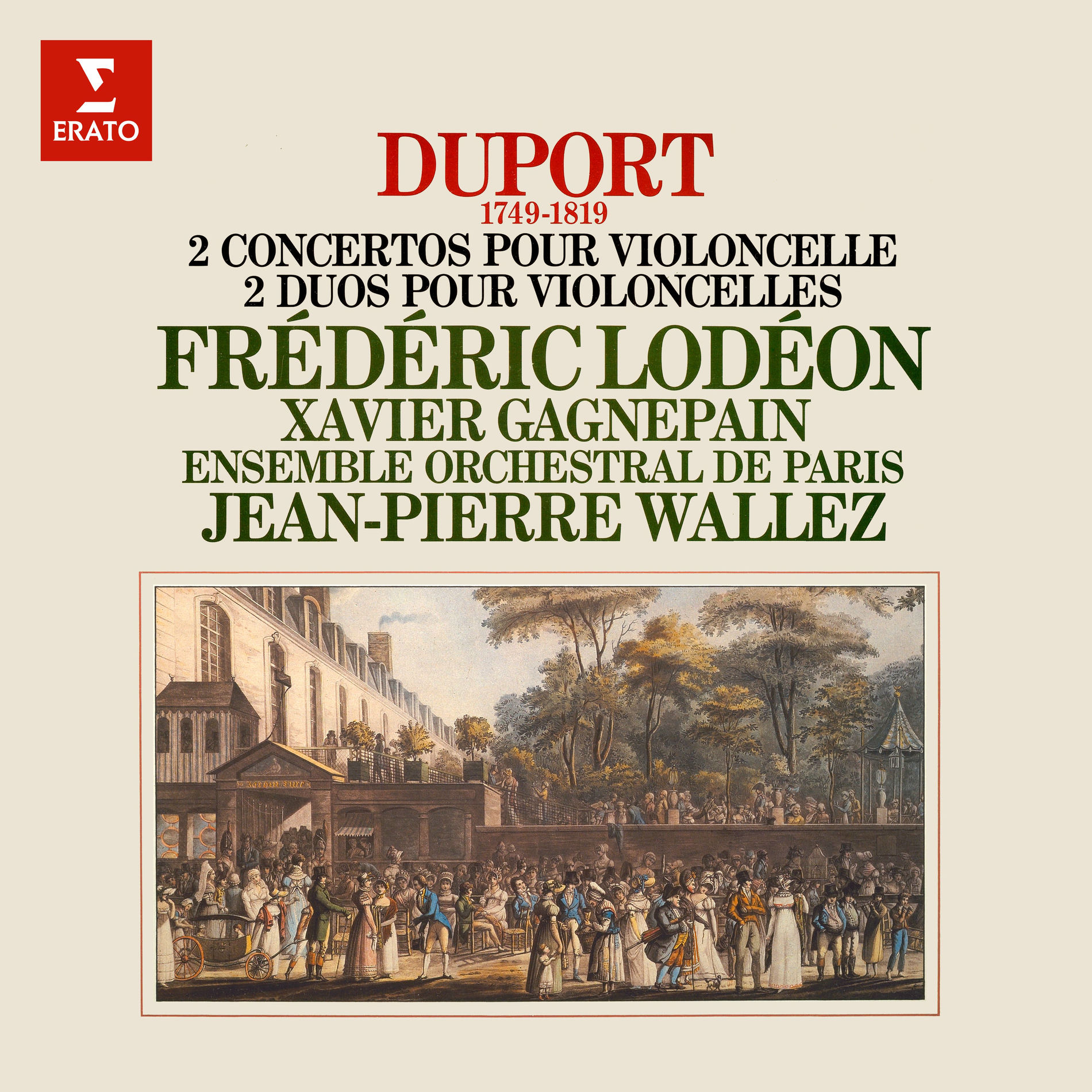 Album cover of Duport: Concertos pour violoncelle & Duos